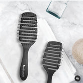 Hector Flexi Vent Brush Heat Proof for Salon | Home Use | Smoothens | Stylish design | Flexible Nylon Bristles | Suitable for convenient styling